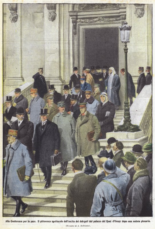 Na mírové konferenci od Achille Beltrame