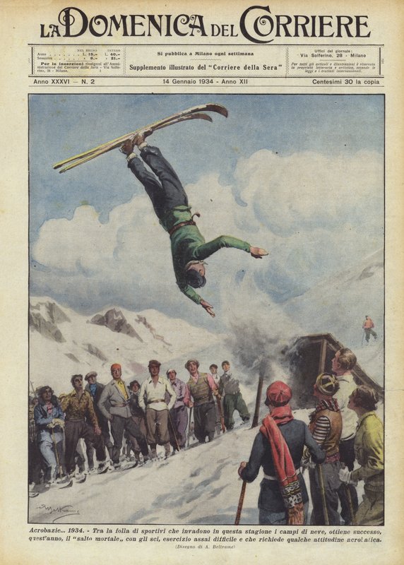 Akrobacie? 1934 od Achille Beltrame