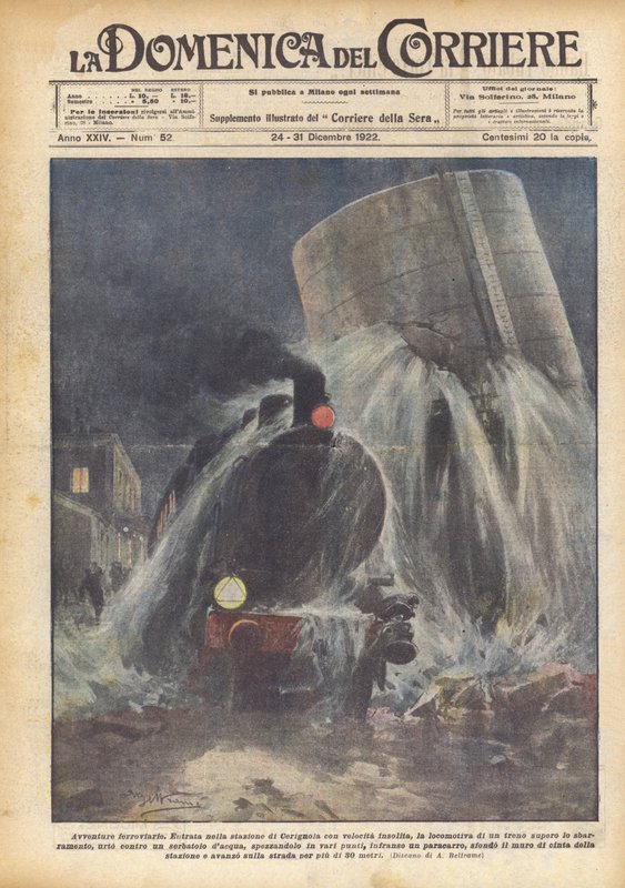 Železniční dobrodružství od Achille Beltrame