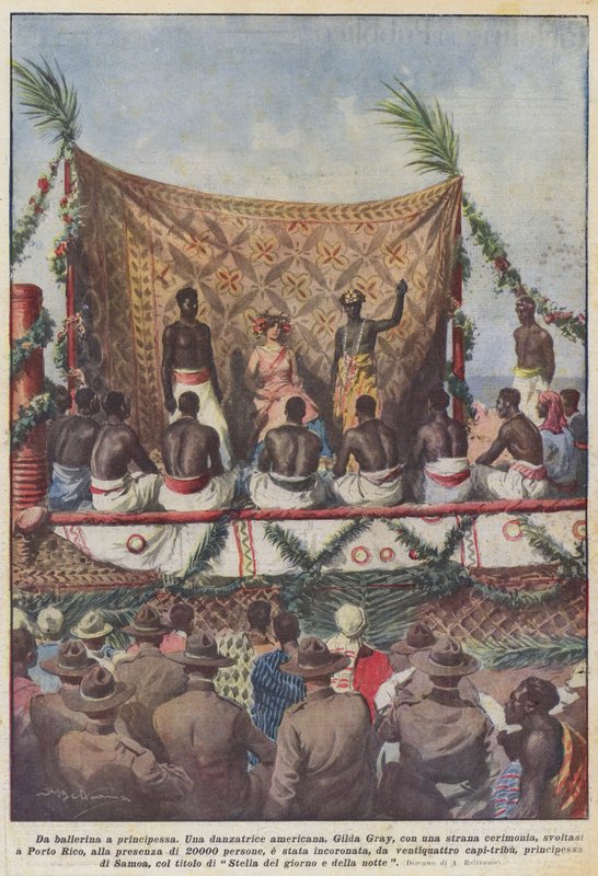 Z tanečnice princeznou od Achille Beltrame