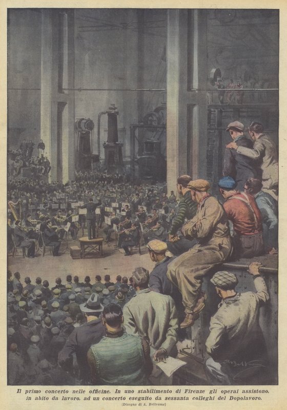 První koncert v rámci workshopů od Achille Beltrame