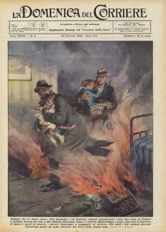 Italové, kteří jsou poctěni od Achille Beltrame