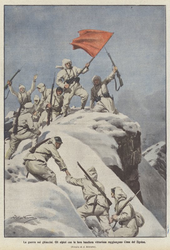 Válka o ledovce od Achille Beltrame