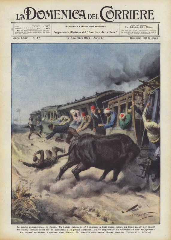 Fiktivní realita? v Egyptě od Achille Beltrame
