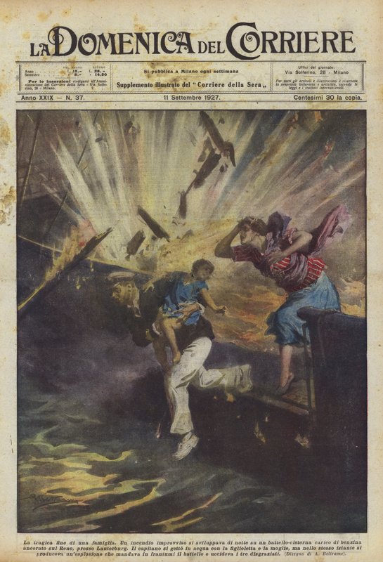 Tragický konec rodiny od Achille Beltrame