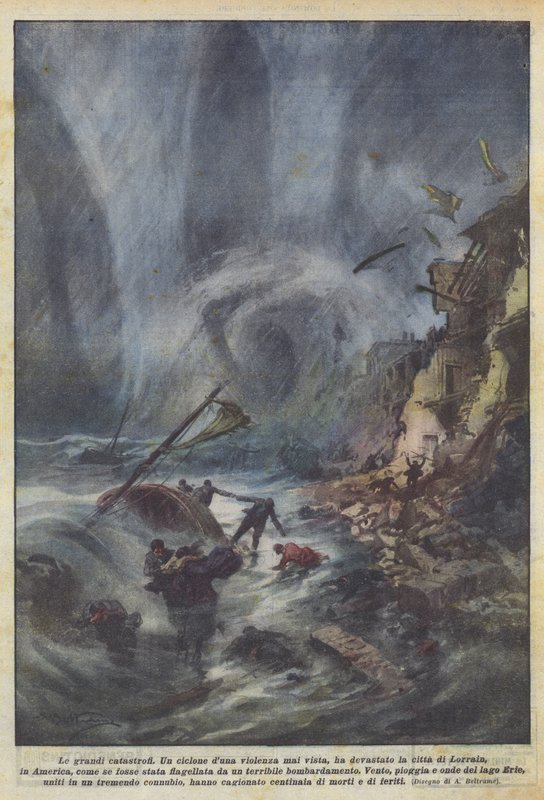 Velké katastrofy od Achille Beltrame