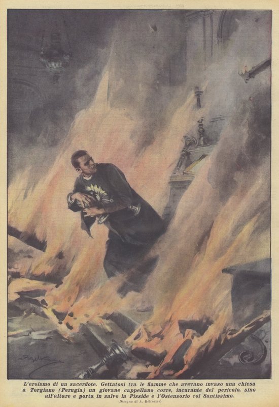 Leroismus kněze od Achille Beltrame