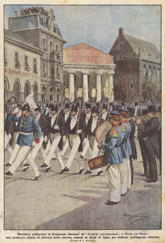 Vojenská nostalgie v Německu od Achille Beltrame