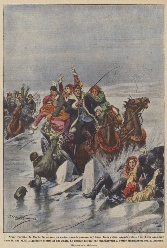 Tragická svatba od Achille Beltrame