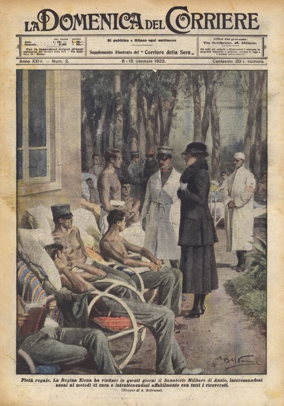 Královská pieta od Achille Beltrame