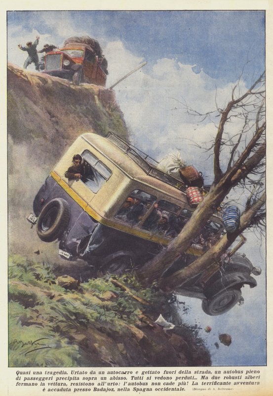 Téměř tragédie od Achille Beltrame