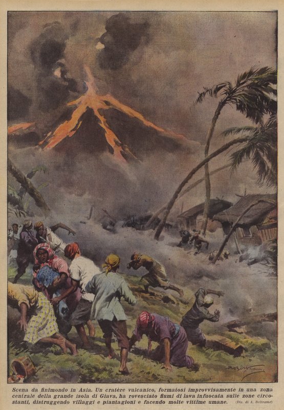 Velká scéna v Asii od Achille Beltrame