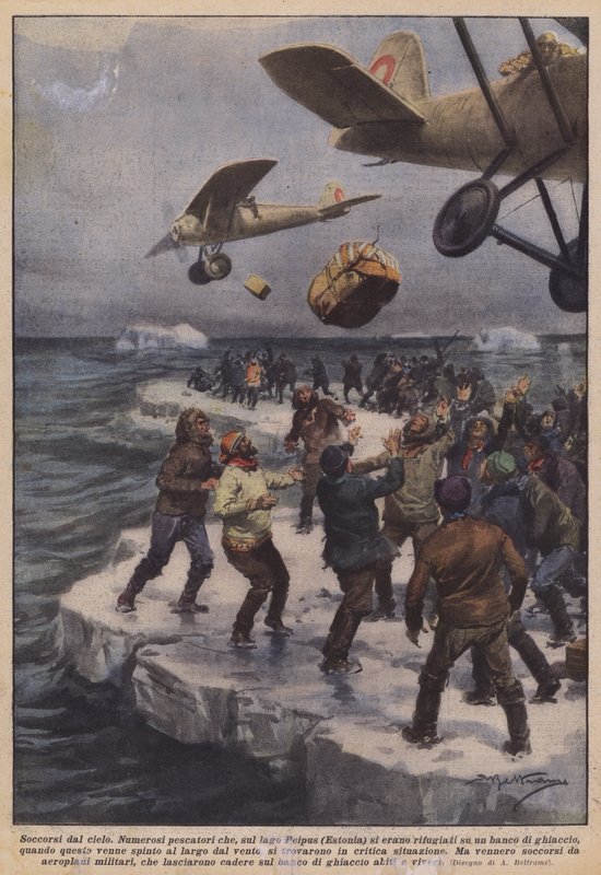 Záchrana z nebe od Achille Beltrame