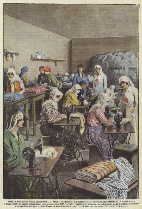 Nové časy pro mohamedánské ženy od Achille Beltrame