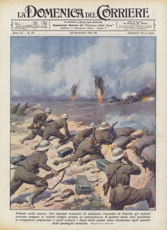Tobruk v sevření od Achille Beltrame