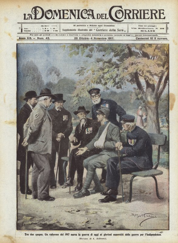 Mezi dvěma eposy od Achille Beltrame