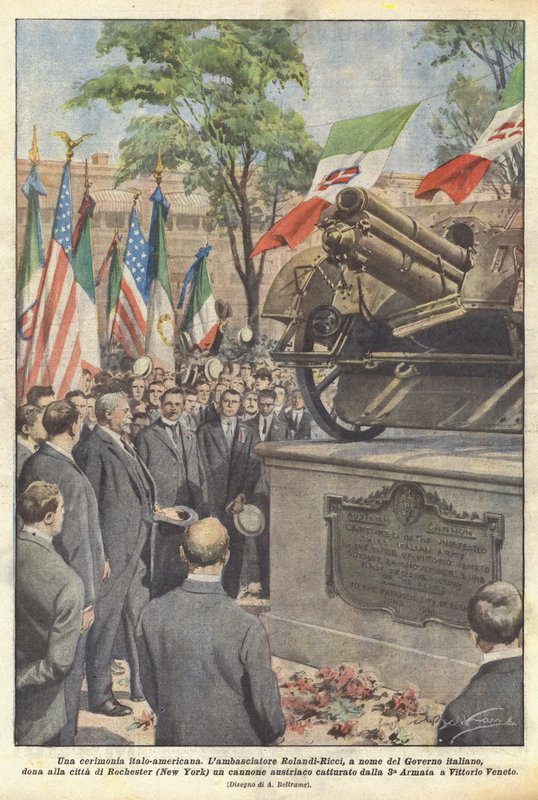 Italsko-americký obřad od Achille Beltrame