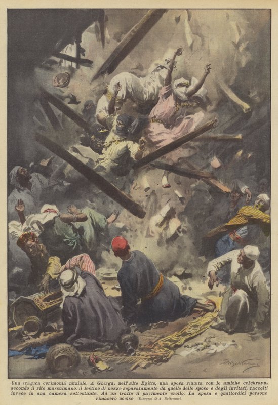 Tragický svatební obřad od Achille Beltrame