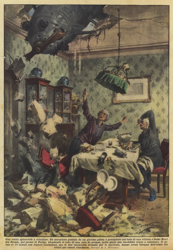 Nepříjemná návštěva u snídaně od Achille Beltrame