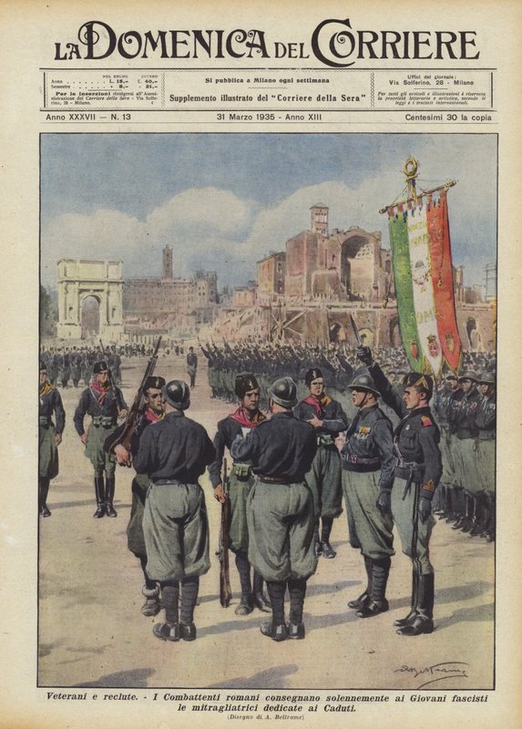 Veteráni a rekruti od Achille Beltrame