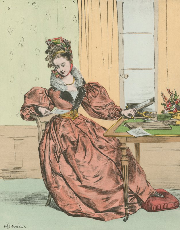 Midi od Achille Devéria