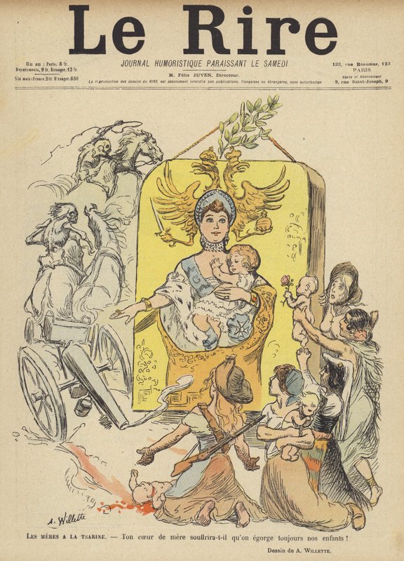 Ilustrace pro Le Rire od Adolphe Leon Willette