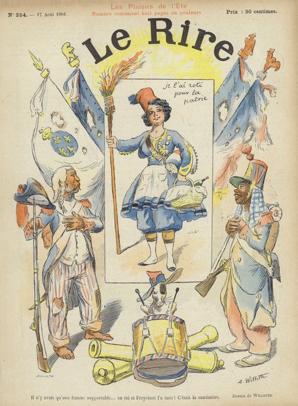 Ilustrace pro Le Rire od Adolphe Leon Willette