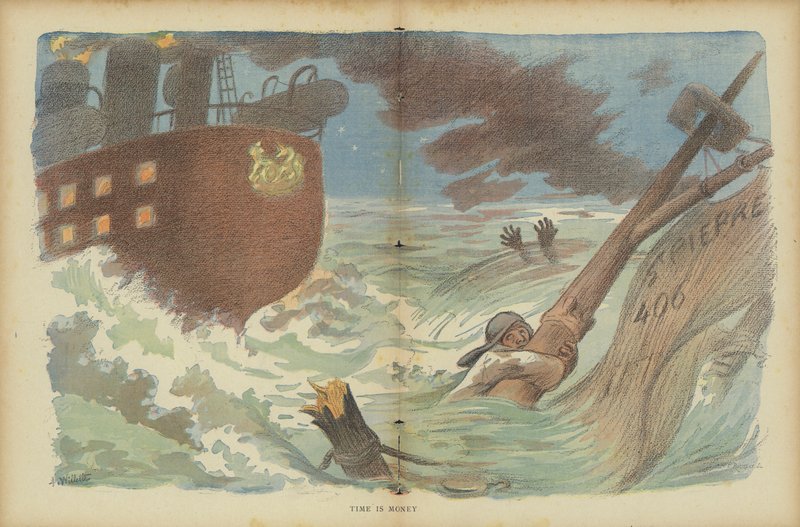 Ilustrace pro Le Rire od Adolphe Leon Willette