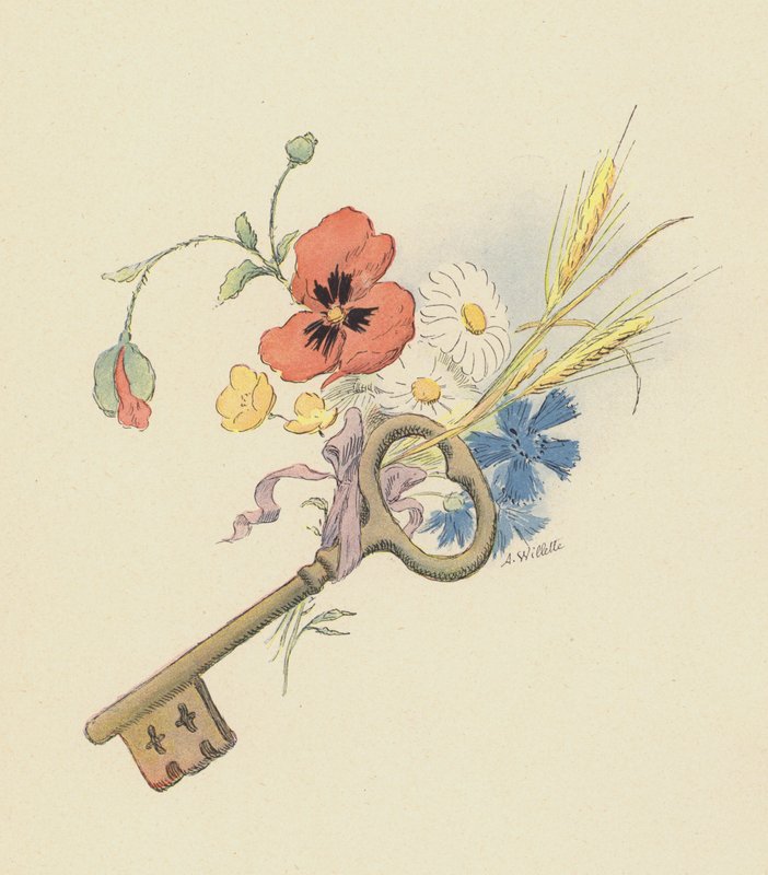 Závěsný od Adolphe Leon Willette
