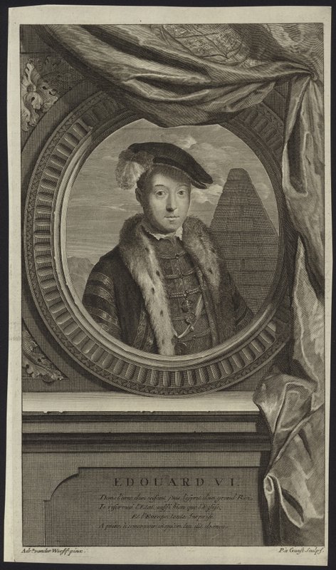 Anglický a irský král Eduard VI. od Adriaan van der Werff