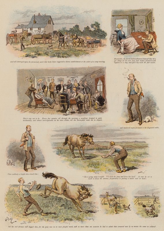 Krása na Dálném Norském západě (chromolitho) od Adrien Emmanuel Marie