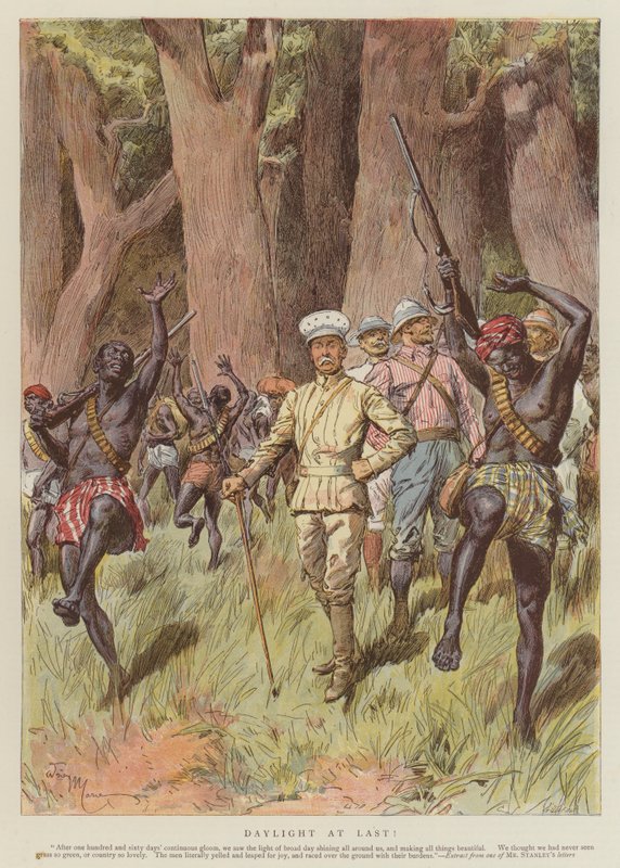 Konečně denní světlo! (chromolitho) od Adrien Emmanuel Marie