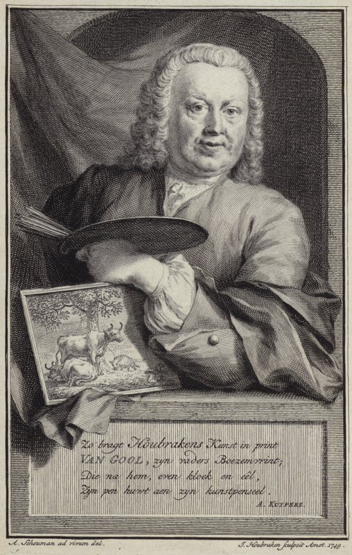 Portrét Jana van Goola od Aert Schouman