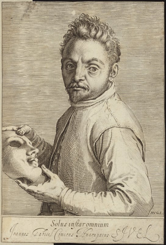 Portrét Giovanni Gabrielli od Agostino Carracci