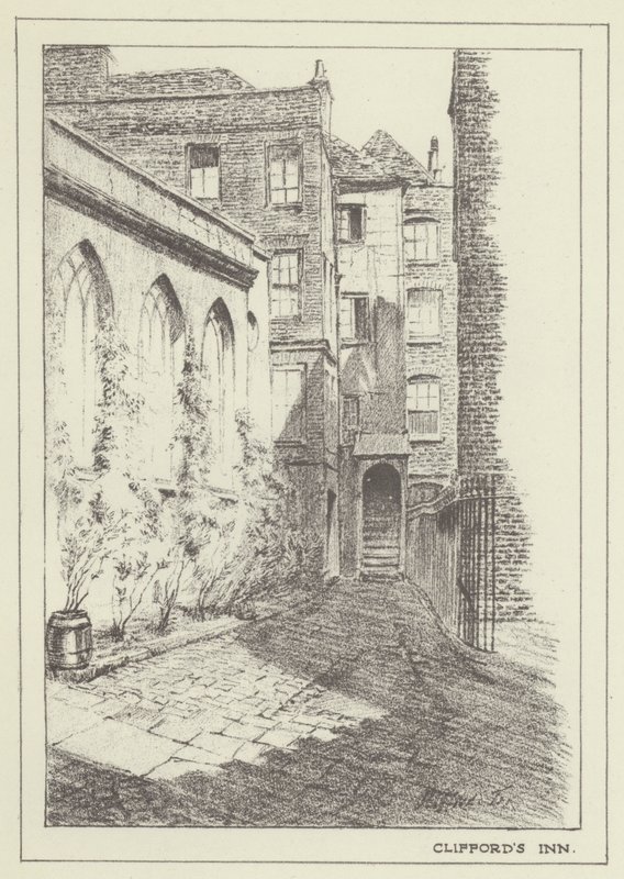 Hostinec Cliffords Inn od Alan Stapleton
