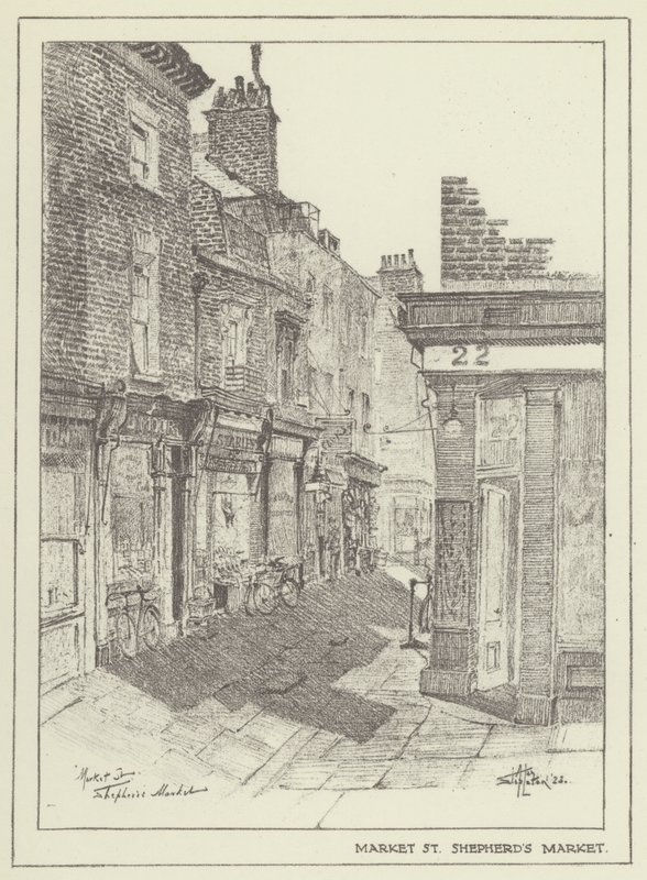 Market Street, Shepherds Market od Alan Stapleton