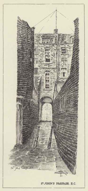 St Johns Passage, EC od Alan Stapleton