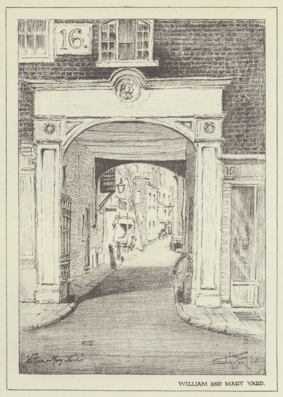 William and Mary Yard od Alan Stapleton