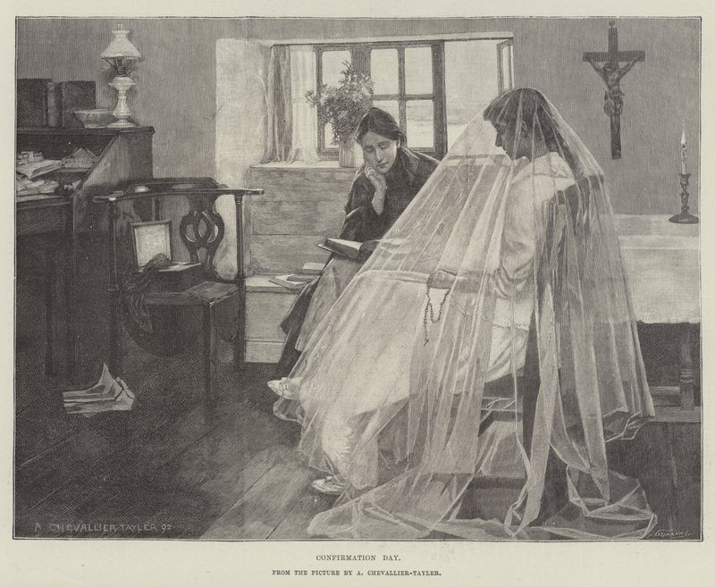 Den potvrzení od Albert Chevallier Tayler