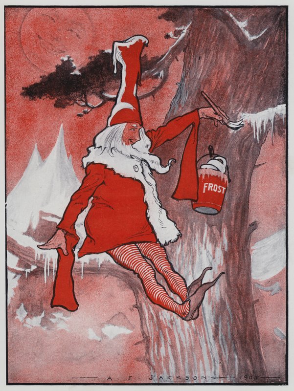 Jack Frost (barevné lito) od Albert Edward Jackson