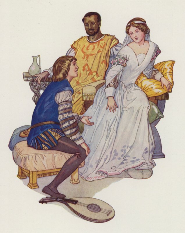 Shakespeare: Othello (barevné lito) od Albert Edward Jackson