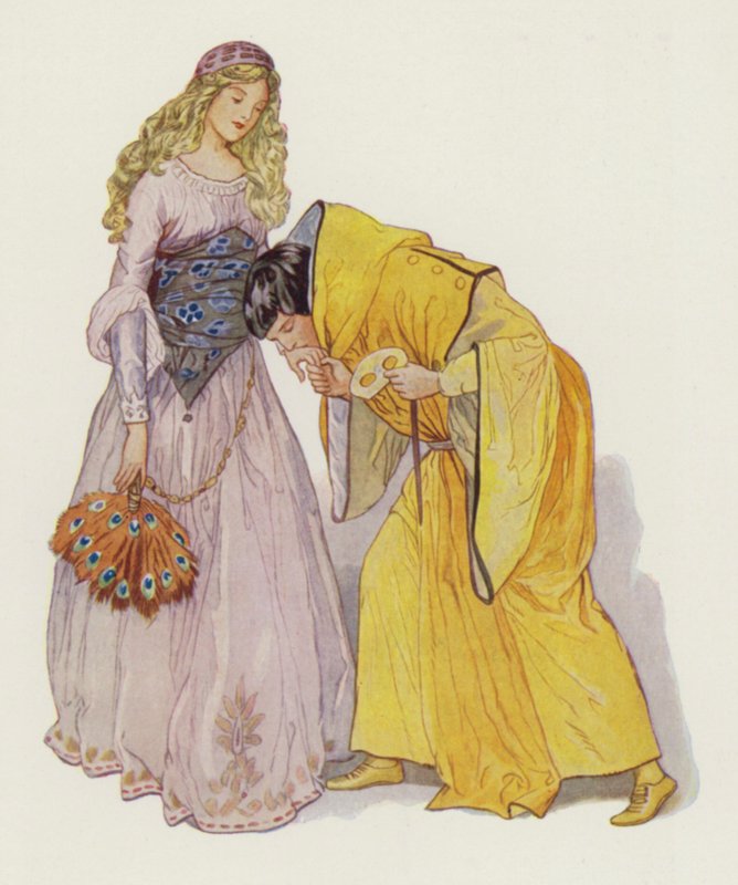 Shakespeare: Romeo a Juliet (Color Litho) od Albert Edward Jackson