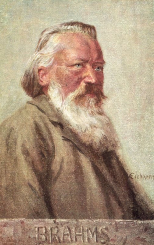 Johannes Brahms od Albert Eichhorn