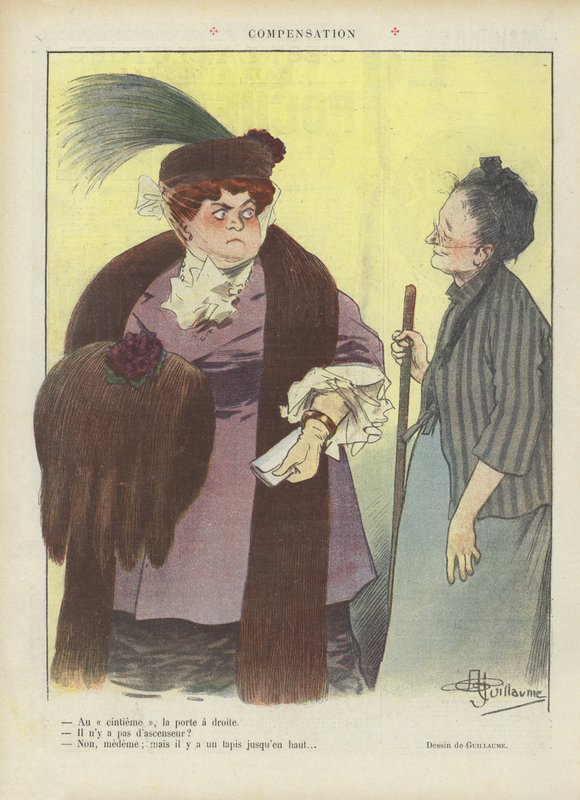 Ilustrace pro Le Rire od Albert Guillaume
