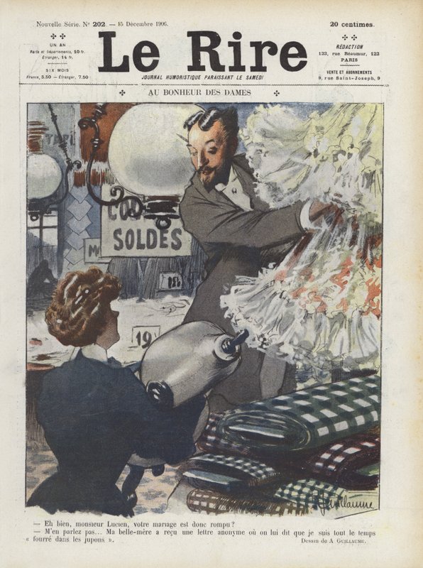 Ilustrace pro Le Rire od Albert Guillaume