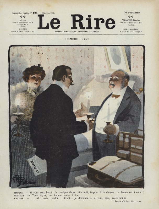 Ilustrace pro Le Rire od Albert Guillaume