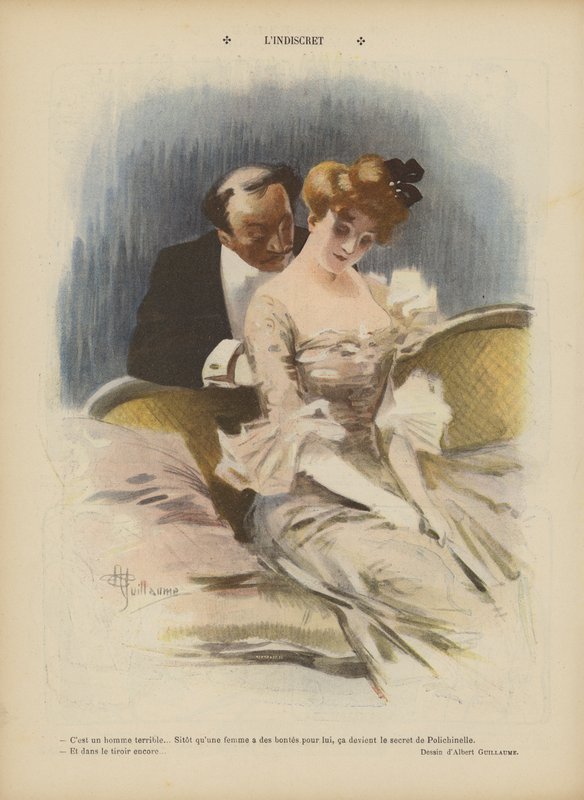Ilustrace pro Le Rire od Albert Guillaume