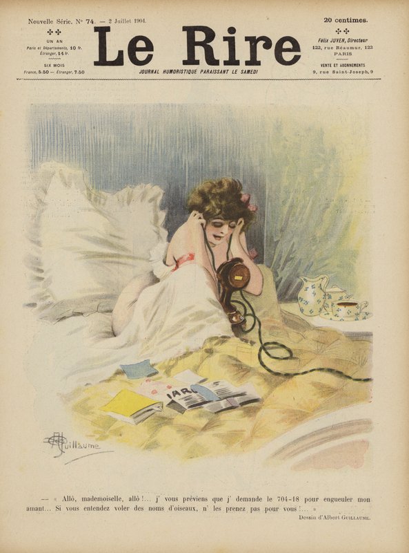 Ilustrace pro Le Rire od Albert Guillaume