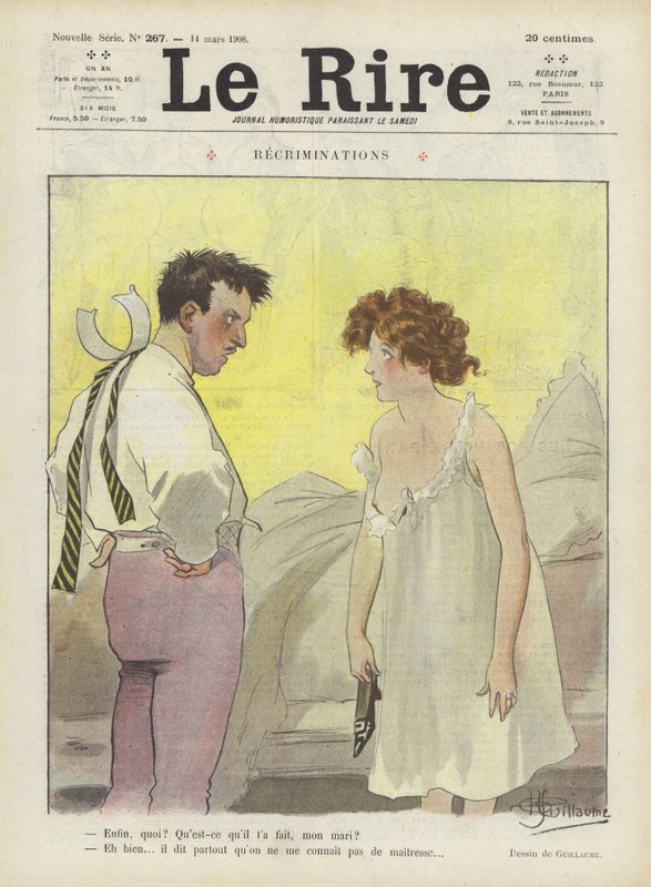 Výtky. Ilustrace k filmu Le Rire od Albert Guillaume