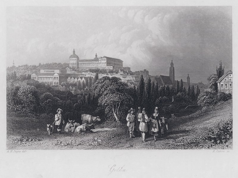 Gotha (rytina) od Albert Henry Payne